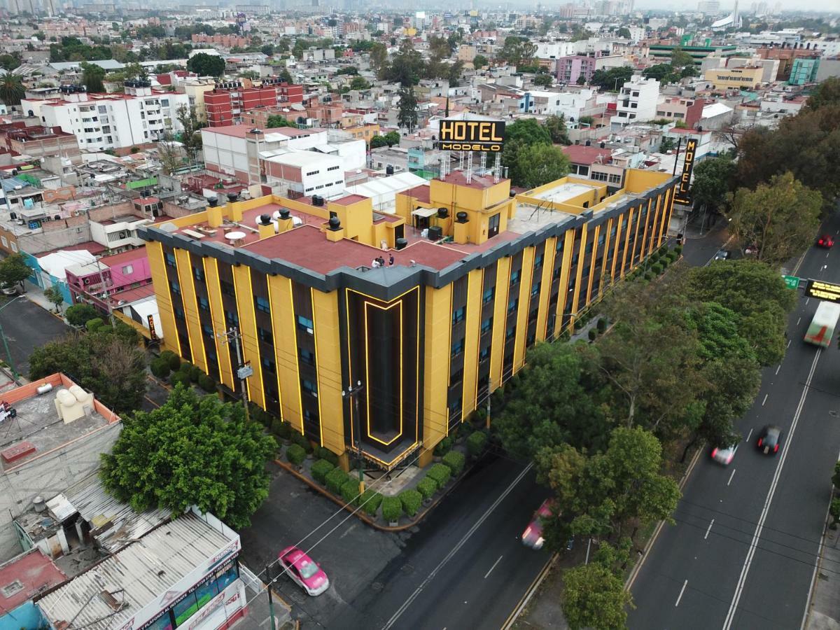 Hotel Modelo Mexiko-Stadt Exterior foto