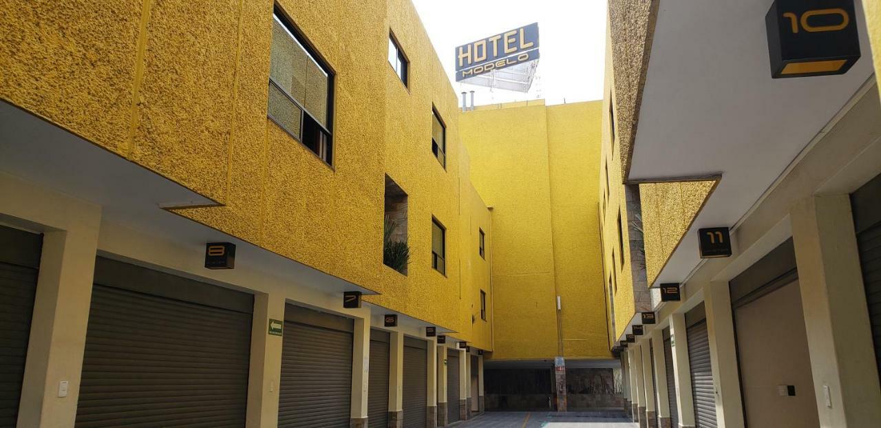 Hotel Modelo Mexiko-Stadt Exterior foto
