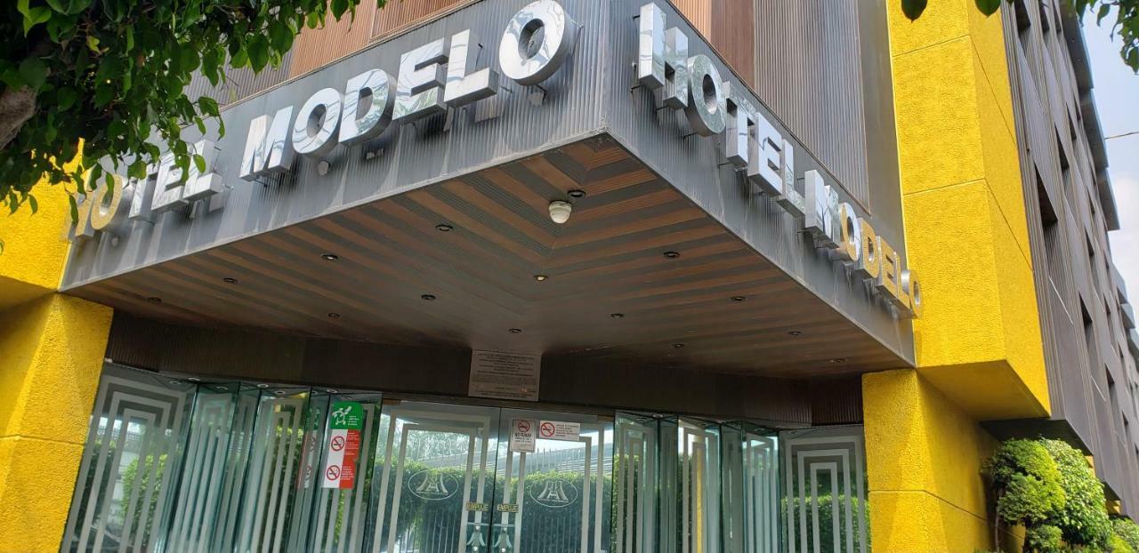 Hotel Modelo Mexiko-Stadt Exterior foto